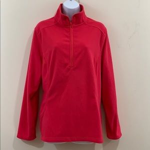 Lands’ End Quarter Zip Pullover Sweatshirt  Sz XL
